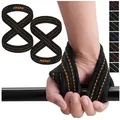 Produktbild: RDX Trainingsband RDX Weight Lifting Wrist Straps für Männer, Powerlifting Bodybuilding S