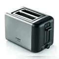 Produktbild: Bosch TAT3P420DE Toaster 2 Scheibe(n) 970 W Schwarz, Silber