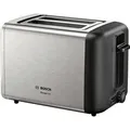 Produktbild: Bosch Toaster DesignLine TAT3P420DE, 2 Scheiben, 970 Watt, silber