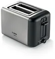 Produktbild: Bosch TAT3P420DE DesignLine Toaster 970 W 2 Scheibe(n)  Schwarz, Silber