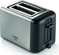Produktbild: Bosch TAT3P420DE Kompakt Toaster, 2 Scheiben, 970W, DesignLine, Auftau- und Aufw