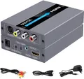 Produktbild: RCA S-Video auf HDMI Konverter, RCA Composite CVBS AV oder S-Video + R/L Audio