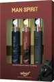 Produktbild: adopt MAN SPIRIT 3 er Set, 3 x 30 ml Eau de Parfums für Herren | Parfum Geschenkset (3x30ml), zum verschenken, markante Herrendüfte, Frisch, charismatisch und intensiv, adopt:Damenduft