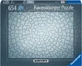 Produktbild: Ravensburger Puzzle Krypt silber, 654 Puzzleteile, Made in Germany