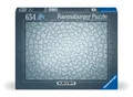 Produktbild: Ravensburger Puzzle 12000071 - Krypt Puzzle Silber - Puzzle mit 654 silbernen Te