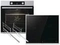 Produktbild: Gorenje Black Pepper Set SIXL - Backofen BOS6737E13X + Induktionskochfeld GI6401BX autark