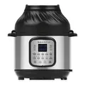 Produktbild: Instant Pot Duo Crisp + Heißluftfritteuse 11-in-1 Elektro-Multikocher 7.6 L - Schnellkochtopf, Luftfritteuse, Schongarer, Dampfgarer, Dehydrator mit Grill, Warmhalte- und Backfunktion, Edelstahl