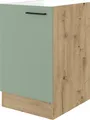 Produktbild: Flex Well Spülenschrank Cara BxTxH 50 x 57 x 82 cm grün matt zerlegt Anschlag reversibel 00012485