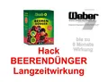 Produktbild: Beerendünger Hack 2-Stufen 1kg Beeren Dünger Sofort- + 6 Monate Langzeitwirkung
