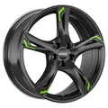 Produktbild: 1x RONAL RONAL R62 GREEN jetblack 8.0Jx19 5x112 ET35