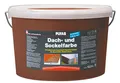 Produktbild: PUFAS Dach- und Sockelfarbe ziegelrot 12,5 Liter