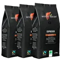 Produktbild: Mount Hagen Espresso ganze Bohne, 1000 g, 3er Pack
