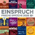 Produktbild: Einspruch Broschürenkalender 2026 - 30x30 - Art12 | Humorvoller Sprüche-Kal