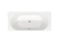 Produktbild: Duravit D-Neo Rechteck-Badewanne 700476000000000 180 x 80 x 46 cm, Einbauversion, 2 Rückenschrägen, weiß