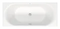 Produktbild: Duravit D-Neo Rechteckbadewanne Rechteckig Einbauversion mit zwei Rückenschrägen 1800 x 800 mm - Weiß - 700476000000000