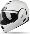 Produktbild: Airoh Rev 19 Color Klapphelm Farbe: Weiß, Grösse: XS (53/54)