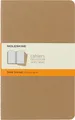 Produktbild: Moleskine Cahier, Large/A5, 3er Set, Liniert, Kartoneinband, Packpapierbrau ...
