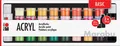 Produktbild: Marabu Acrylfarben-Set 