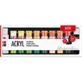 Produktbild: Marabu Acrylfarben 34er-Sortierung BASIC, 32 x 3,5 ml & 2 x 59 ml