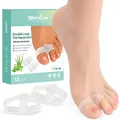 Produktbild: 12er-Pack Gel-Bunion-Korrektor mit Aloe-Extrakt Zehentrenner zur Korrektur vo...