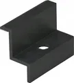 Produktbild: Endklemme für Modulhöhe 35mm Photovoltaik Solarmodul PV ALU Schwarz