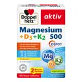 Produktbild: DOPPELHERZ Magnesium 500+D3+K2 Depot Tabletten 60 St.