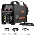 Produktbild: VEVOR Pro MIG-Schwei_gerät, 200 Ampere Pluse MIG-Welder, 5-in-1 Synergie-Schwei_er MIG Pluse, gasloses MIG, Gas-MIG, MMA und Lift WIG, mit
