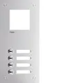 Produktbild: Hager RTQ104X Frontplatte Edelstahl