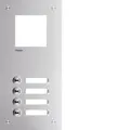 Produktbild: HAGER RTQ104X Frontplatte intercom 4Tasten+Nam