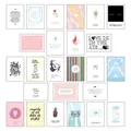 Produktbild: Postkarten Set – Postkarten Sprüche mit 25 hochwertigen versch. liebevollen M...