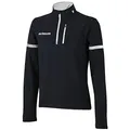 Produktbild: Airtracks Herren Winter Thermo Fahrradtrikot Langarm - Fleece Laufshirt - Quick Dry Funktionsshirt - Warm - schwarz - M