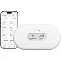 Produktbild: Airthings Radon-Messgerät 5401267, View Radon Plus, Thermo-Hygrometer, Luftdruck, CO2, VOCs, Feinstaub, App-fähig