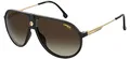 Produktbild: Carrera Unisex Carrera 1034/S Sonnenbrille, Schwarz, 63 EU