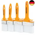 Produktbild: Hinrichs Lasurpinsel Set – 4X Malerpinsel Set Profi in den Breiten 50mm, 70mm, 1