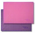 Produktbild: Schneidematte Violett Pink 100x200cm 3-lagig Schneidematte Groß selbstheilend - Bastelunterlage - Schneideunterlage - Schnittmatte - Schreibtischunterlage - Unterlage Schreibtisch Nähen