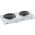 Produktbild: Severin Doppel Kochplatte Kochtafel DK 1042 2500W temperaturregelbar weiß B-Ware