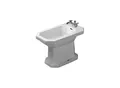 Produktbild: Duravit Serie 1930 Stand Bidet 02671000001 mit Überlauf und Hahnloch, weiss, wondergliss