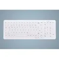 Produktbild: Cherry AK-C7000F-U1-W/GE Kabelgebundene Tastatur USB Weiß (Wischdesinfektion)