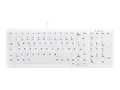 Produktbild: Active Key MedicalKey AK-C7000 Hygiene-Tastatur mit Nummernfeld, weiß, USB, DE