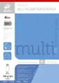 Produktbild: Staufen 51693 Multifunktionspapier 7X PLUS - A4, 160 g/qm, blau, 25 Blatt