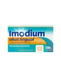 Produktbild: Imodium® akut lingual - bei akutem Durchfall, schmilzt auf der Zunge - Jetzt 20% mit den Code imodium20 sparen*