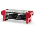 Produktbild: HKoenig Raclette-Gerät, Rot, Stein, 10.5x10x30 cm, Küchengeräte, Tischgrills & Fondues, Raclette-Grills