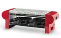 Produktbild: Kleines Raclette 2 Personen Heißer Stein H.Koenig RP2 Raclettegrill für Singels