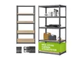 Produktbild: Juskys Lagerregal Basic 200x100x60 cm – Metall Schwerlastregal, 5 Böden, 875 kg, grau