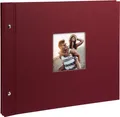 Produktbild: Goldbuch Schraubalbum Bella Vista bordeaux 39x31 cm sw Seiten
