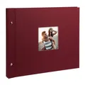 Produktbild: Goldbuch Bella Vista Schraubalbum bordeaux 28972 schw. Seiten 39x31 cm | Schra