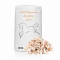 Produktbild: HRB Premium Einstreu grob 18 Kg, Hanf Einstreu Ersatz, Holzspäne, saugfähiges Sp