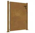 Produktbild: vidaXL Gartentor 100x125 cm Cortenstahl