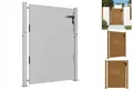 Produktbild: Gartentor 105x130 Cm Cortenstahl Abschließbar Zauntor
