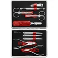 Produktbild: Zwilling-Beauty Manikuere SetsRotem Rindleder10-tlg. Maniküre/Pediküre-Etui 1 Stk. (144,96 € / 1 Stk.)
